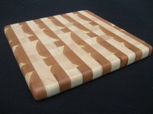 Large Block Cherry and Maple Cutting / Cheese Board
