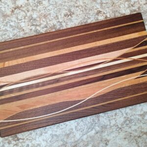 Cutting/Charcuterie Board- Chaos Pattern. Size-10x18x1 #5