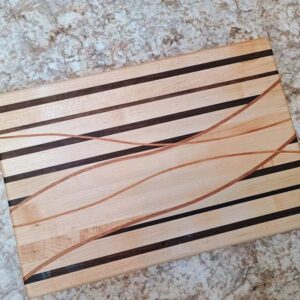 Cutting/Charcuterie Board- Chaos Pattern #2 10x14x1