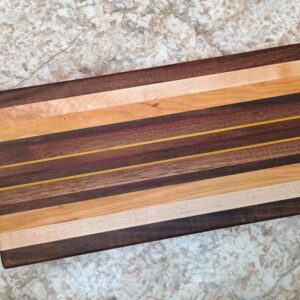 Cutting Board- Edge Grain Pattern. Size-7x14x1 #7